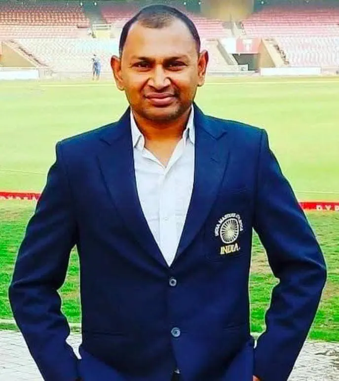 Coach Prashant Patil, international athlete and SAI NS-NIS certified athletics coach